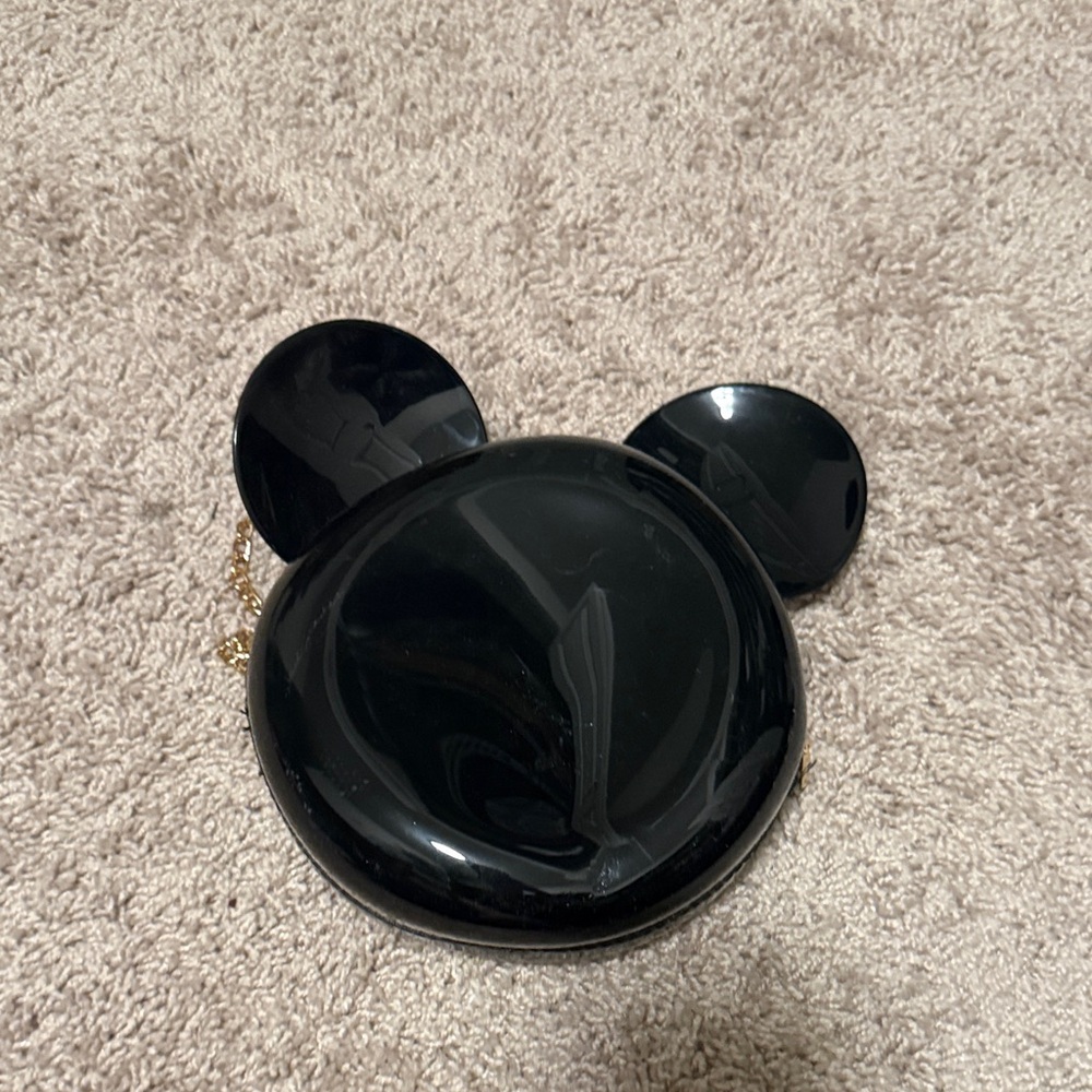 Black Mouse Ear Crossbody Bag